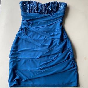 Blue Homecoming/Prom Dress